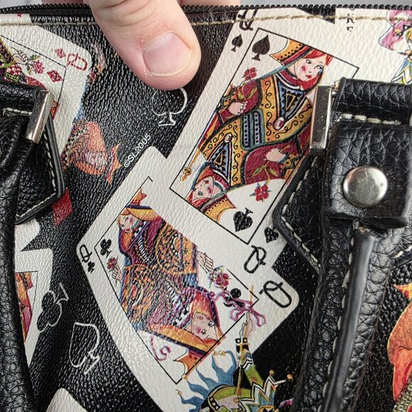 Sydney Love Y2K Casino Poker Bowling Bag Queen of Hearts Vegas Kitsch - Picture 10 of 14